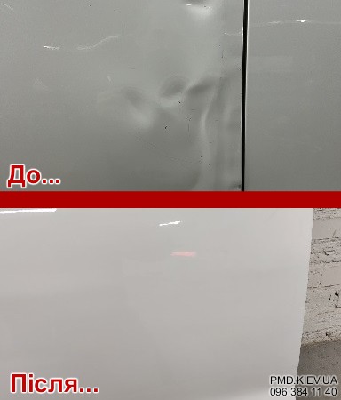 Видалення вм'ятин двері без фарбування Audi Q5