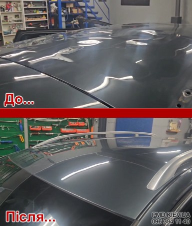 Skoda Superb | roof dent removal